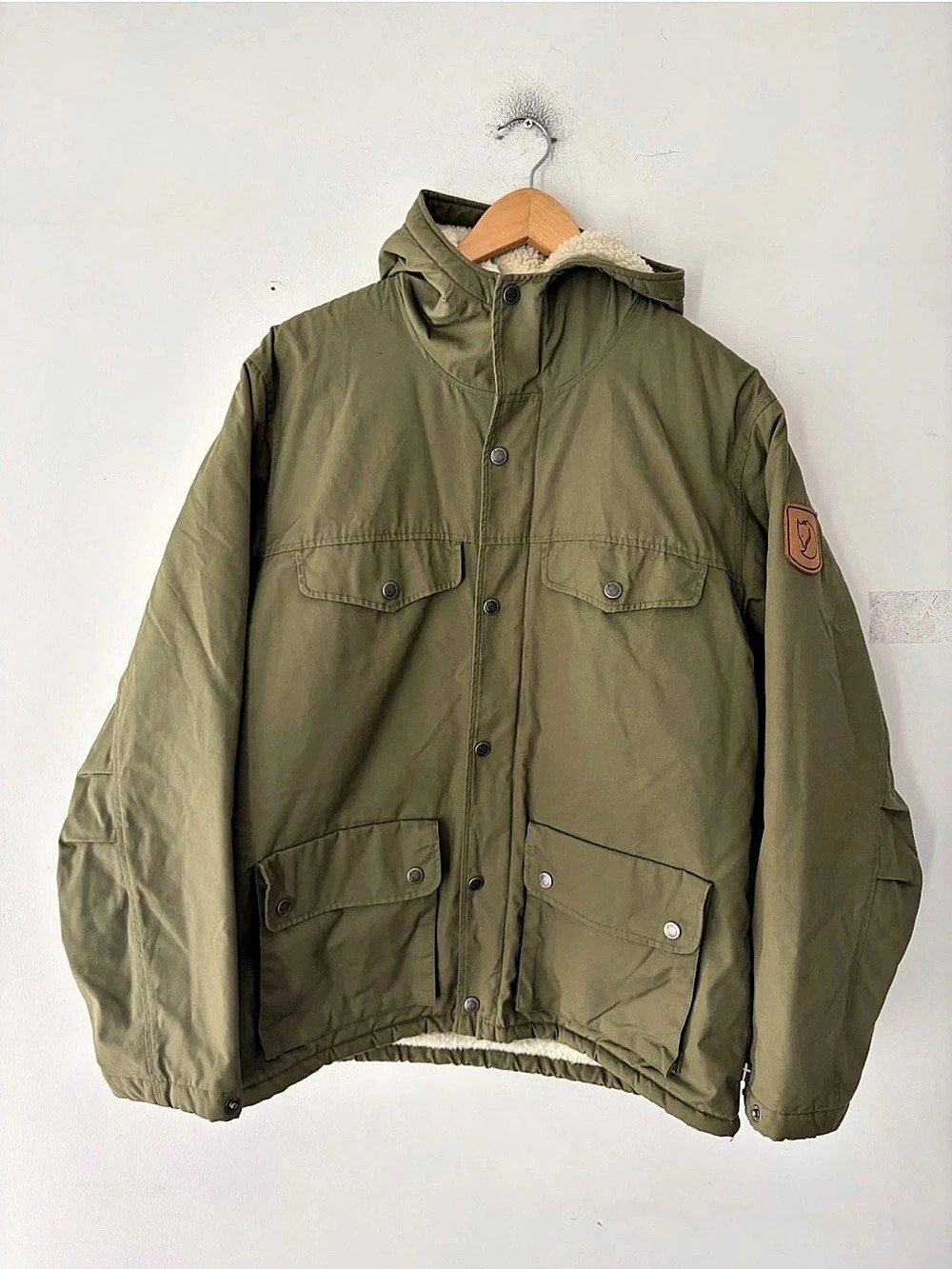 Fjallraven Greenland G-1000 Sherpa Women's Jacket Size M